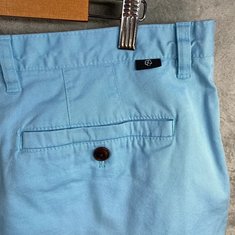 Ted Baker Shorts‎ Size 38 Blue Chino Casual Golf Coastal Preppy